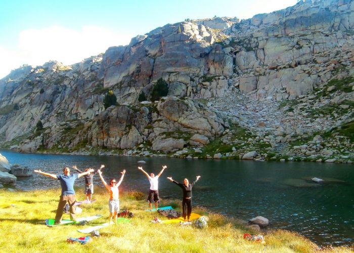 stage yoga Encantats Pyrénées Espagnoles 2017 - 1