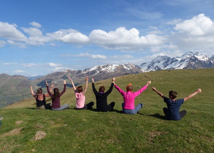 stage yoga Pyrénées avril 2017 - 1